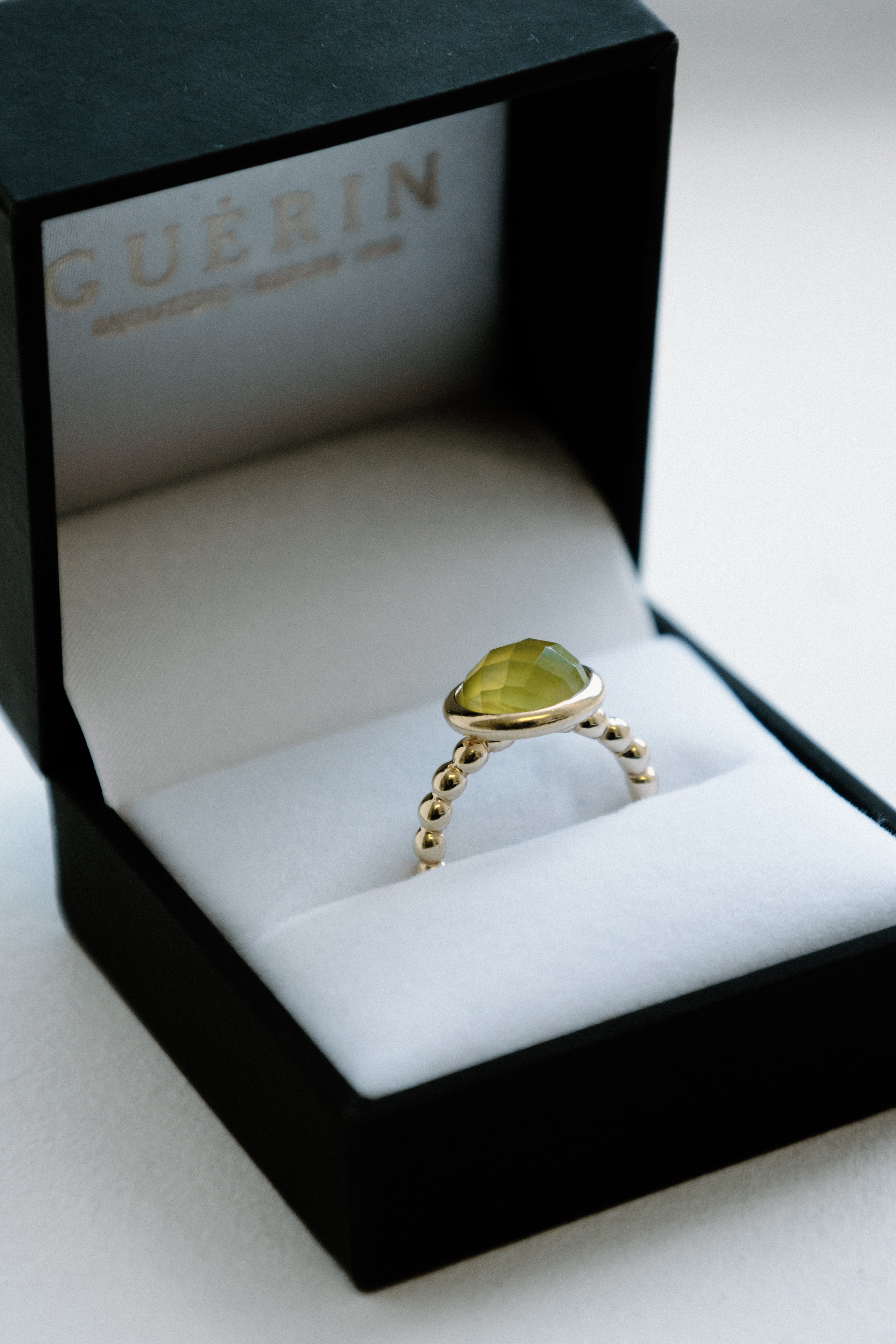 Bague Jessy - Prasiolite