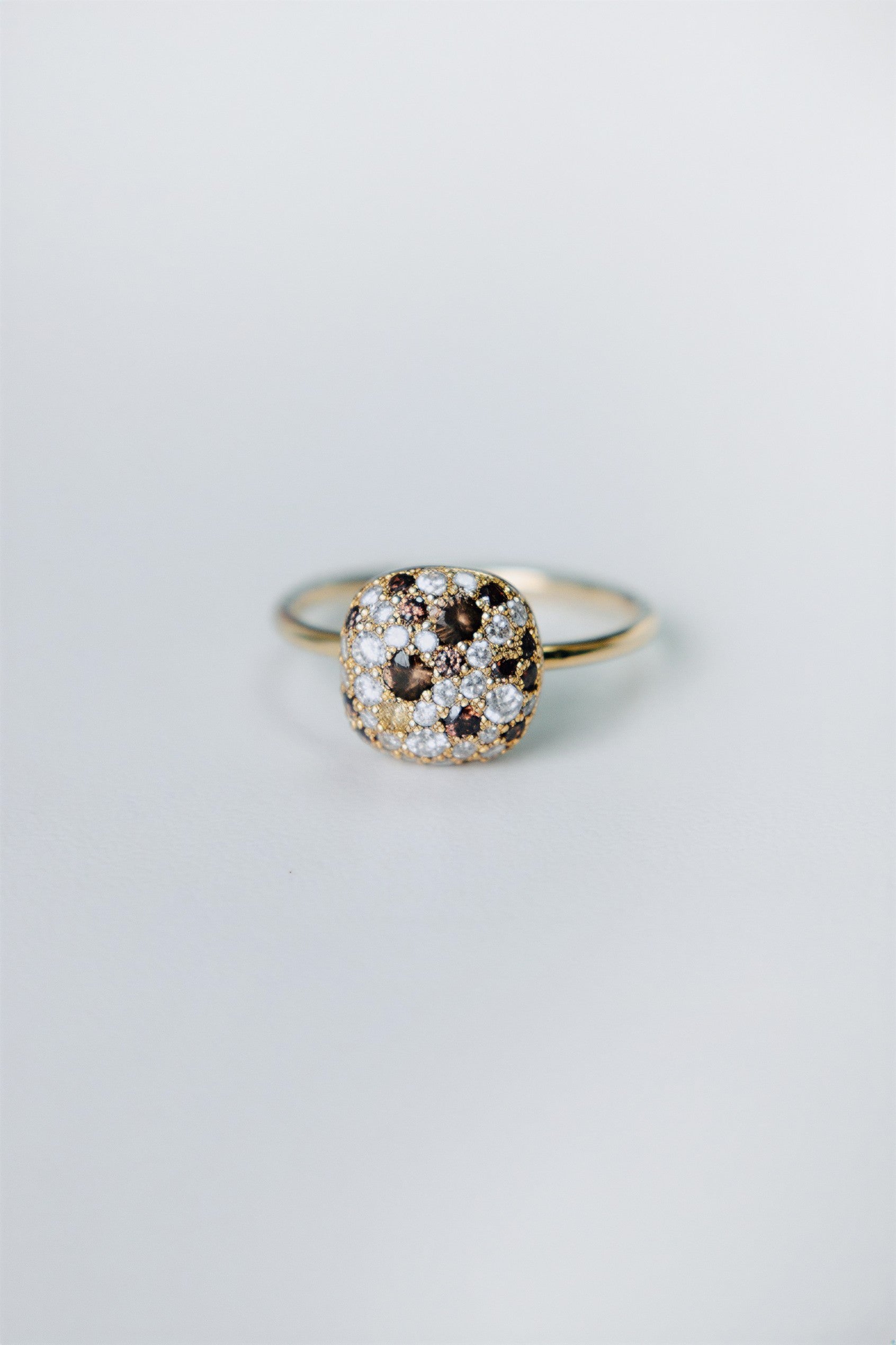 Bague bouquet Champagne