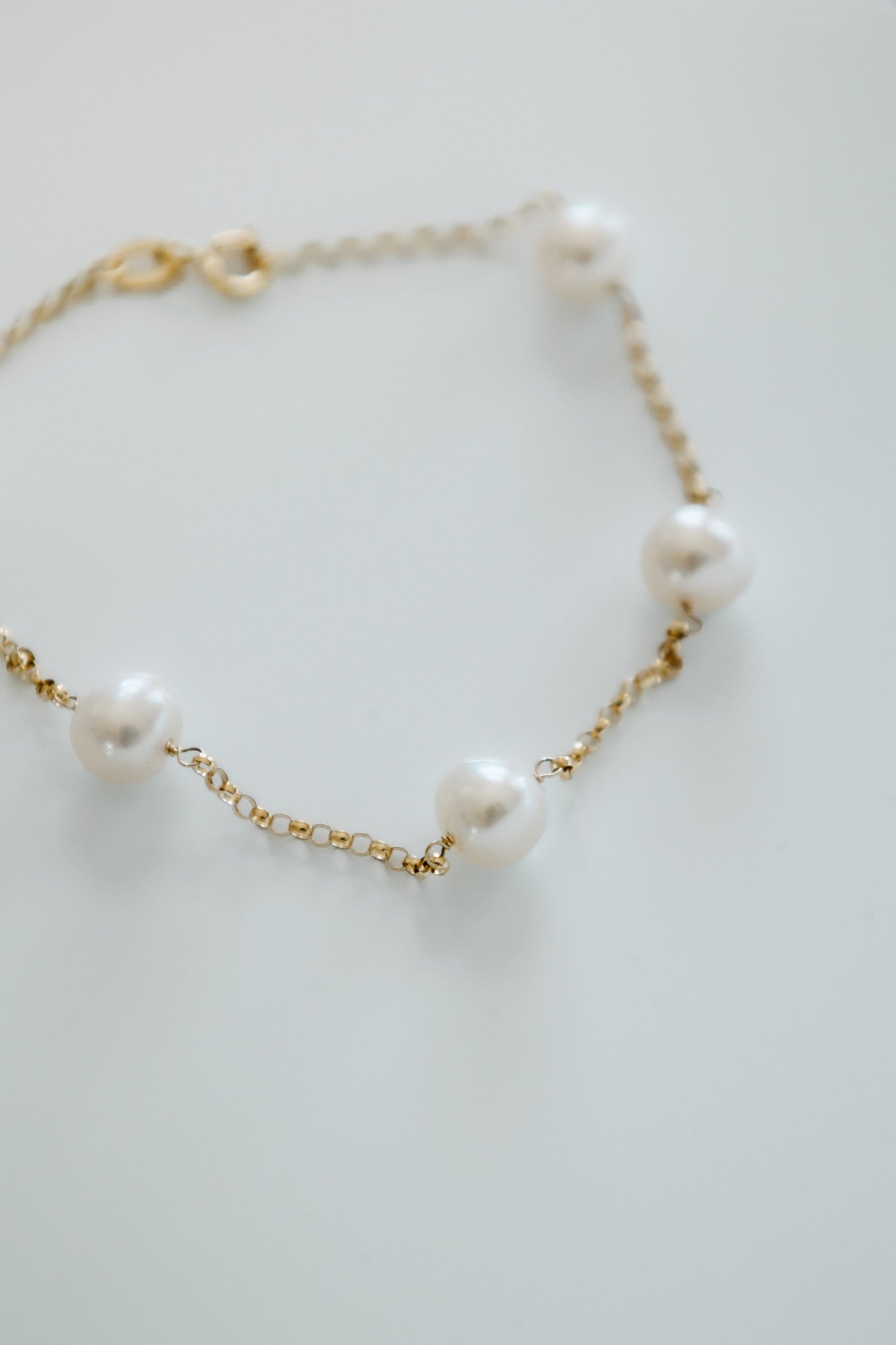 Bracelet or et perles