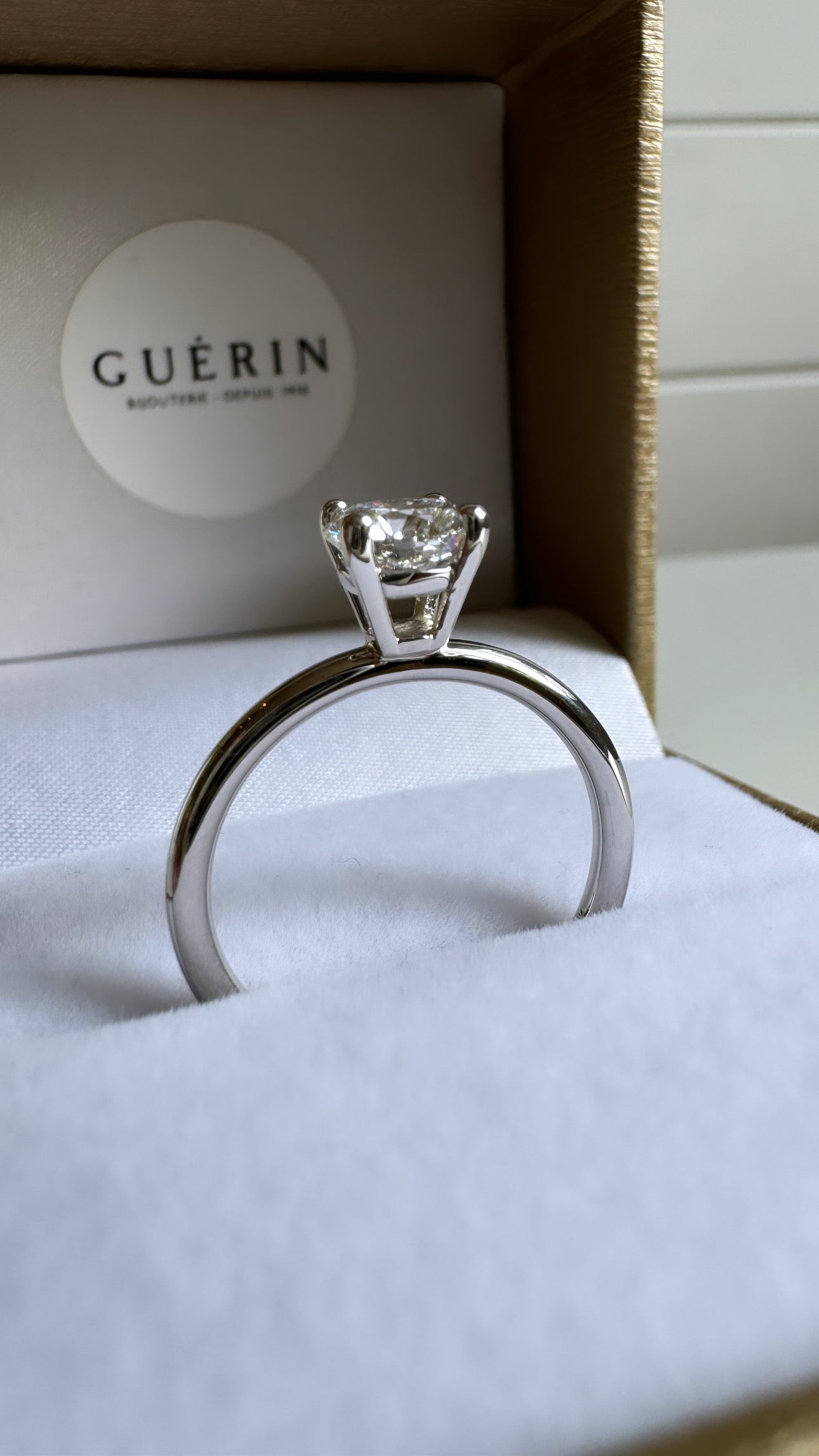 Bague Véronique (diamant rond)