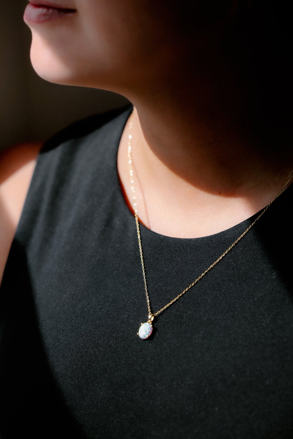 Pendentif opale