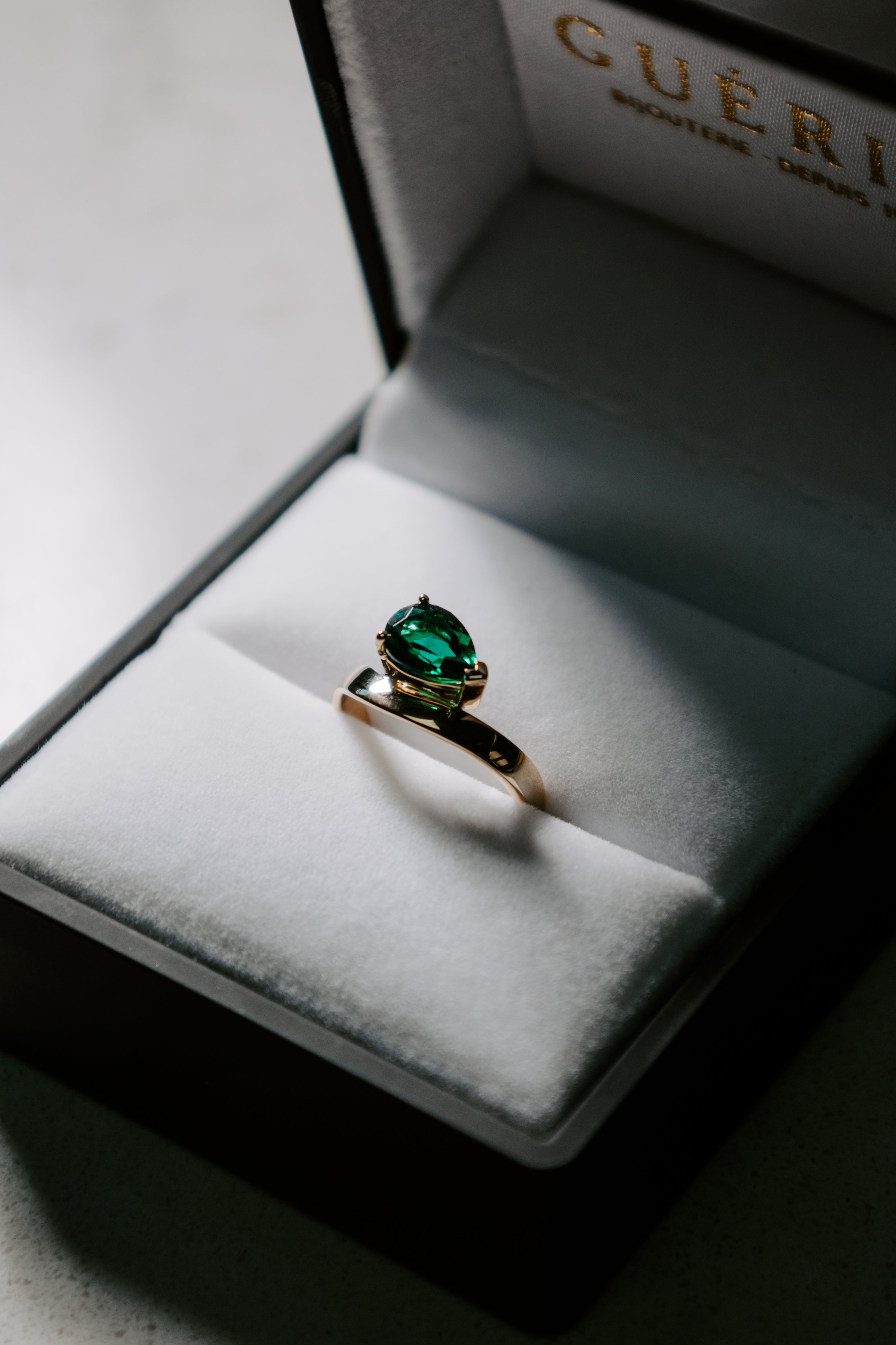 Bague Julia (émeraude)