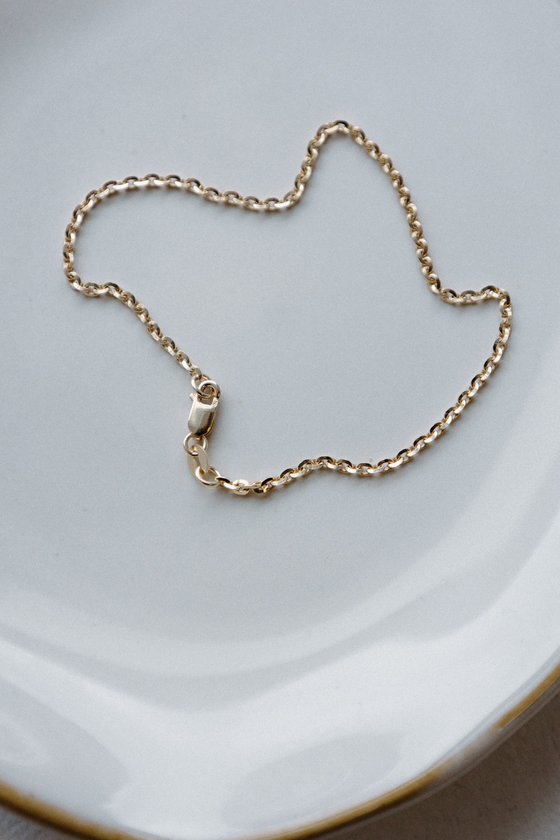 Bracelet rolo - or jaune