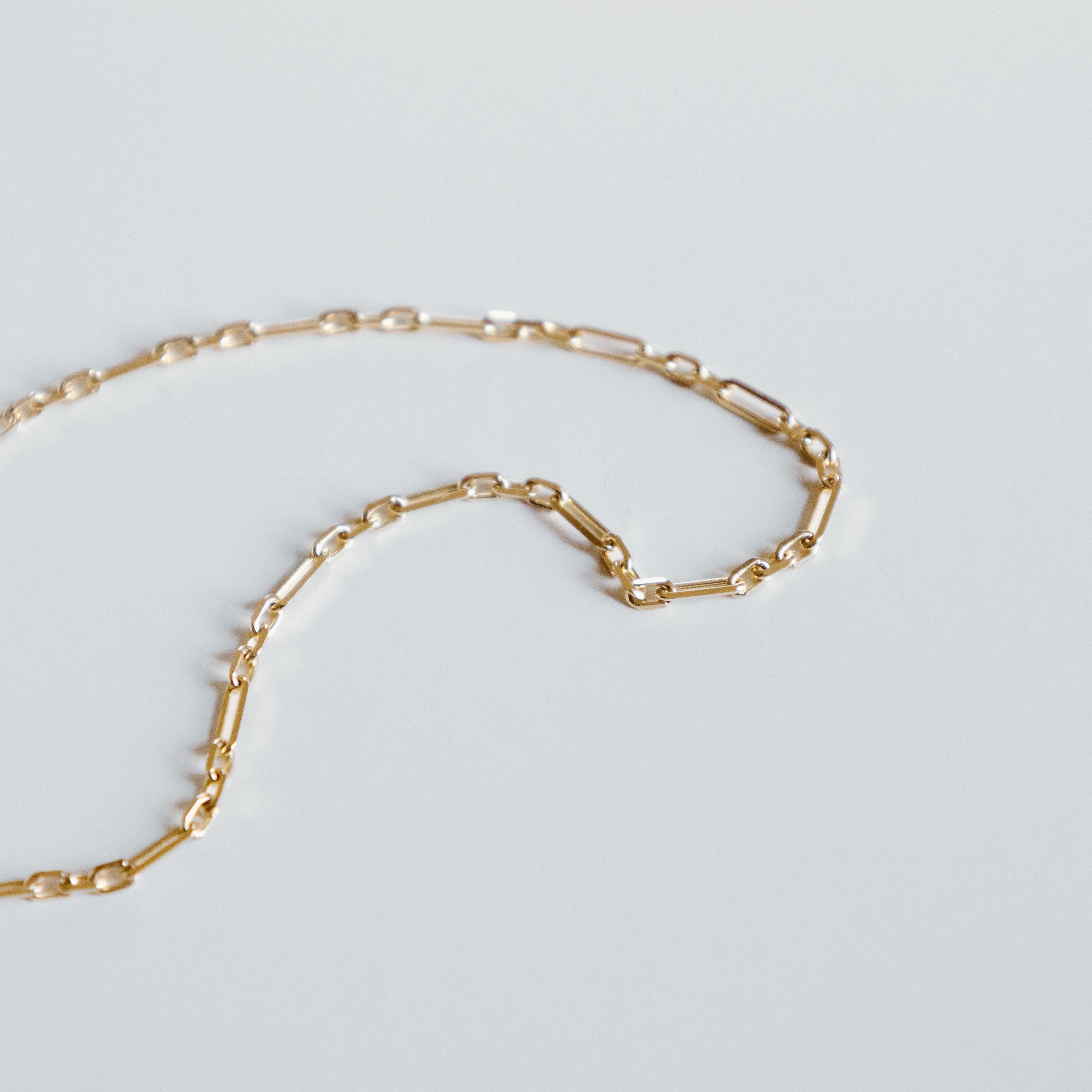 Bracelet paperclip moderne (petit)