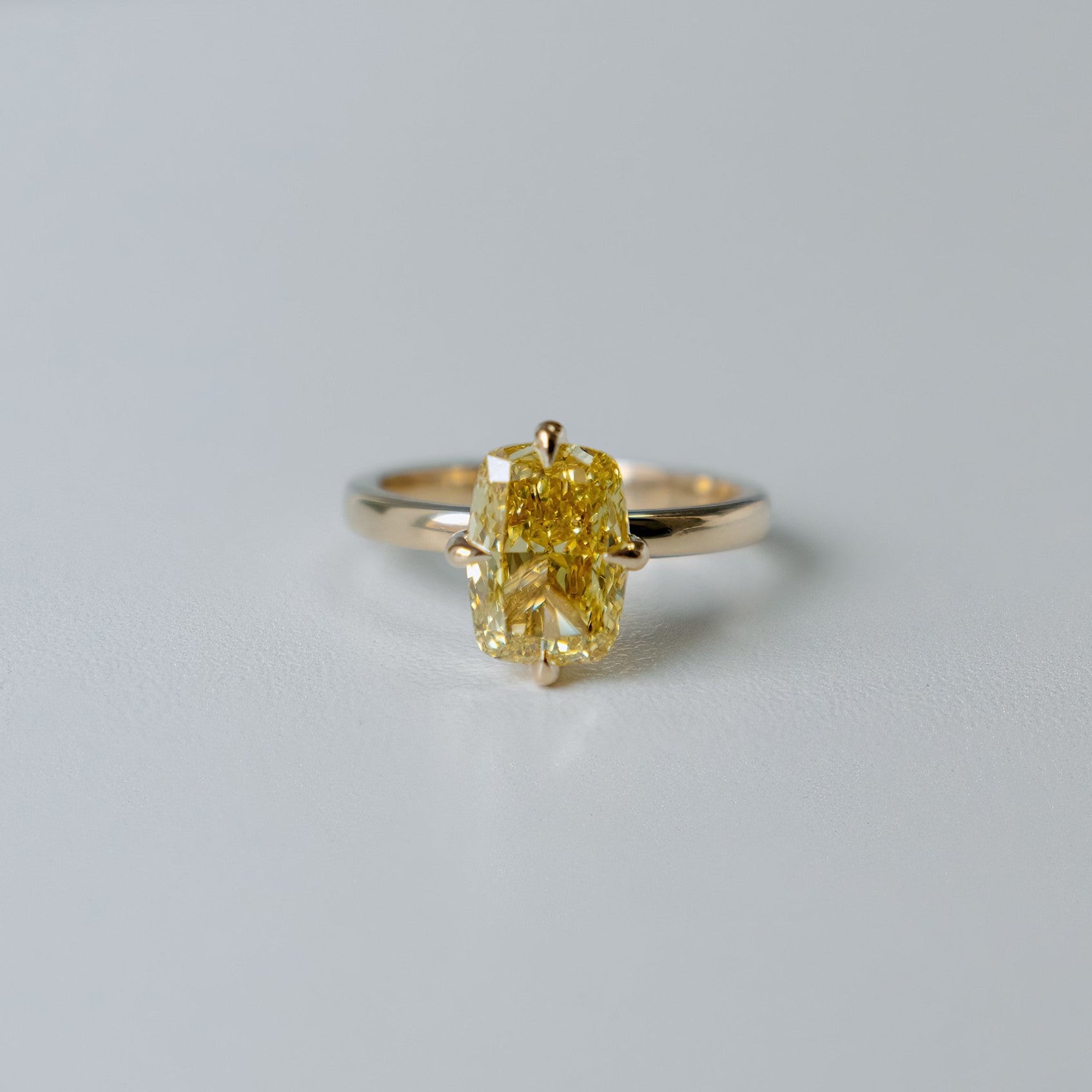Bague Béatrice (Diamant jaune)