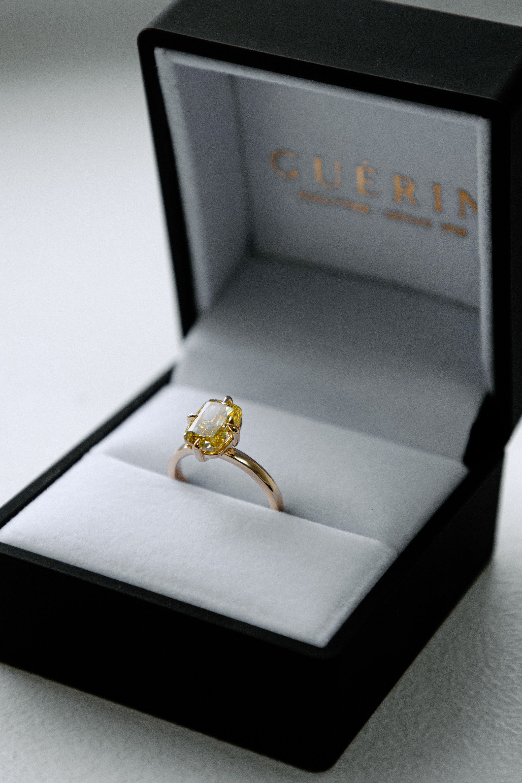 Bague Béatrice (Diamant jaune)