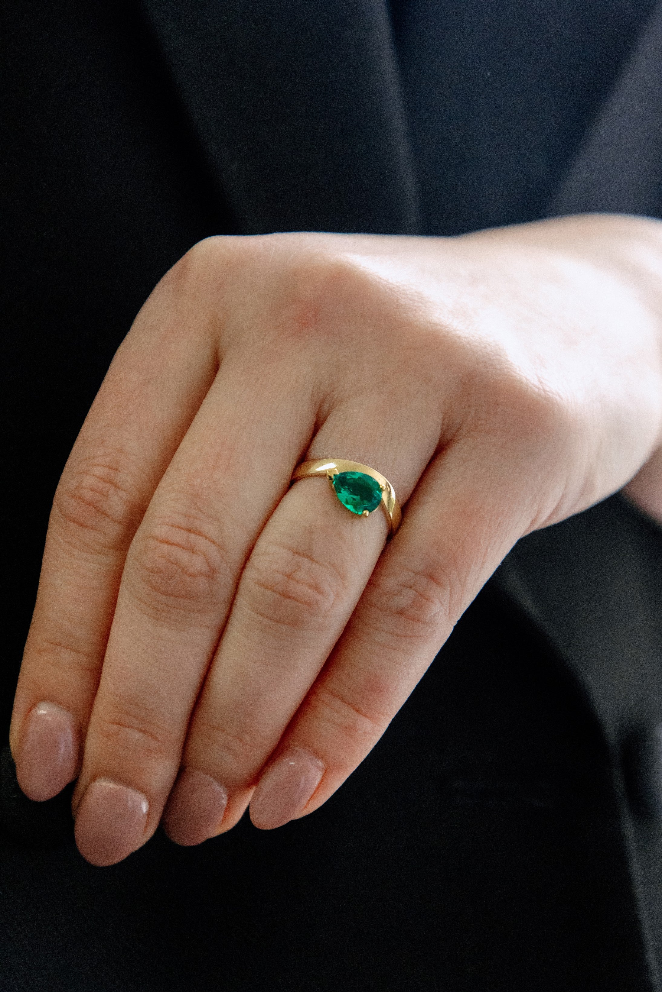 Bague Julia (émeraude)