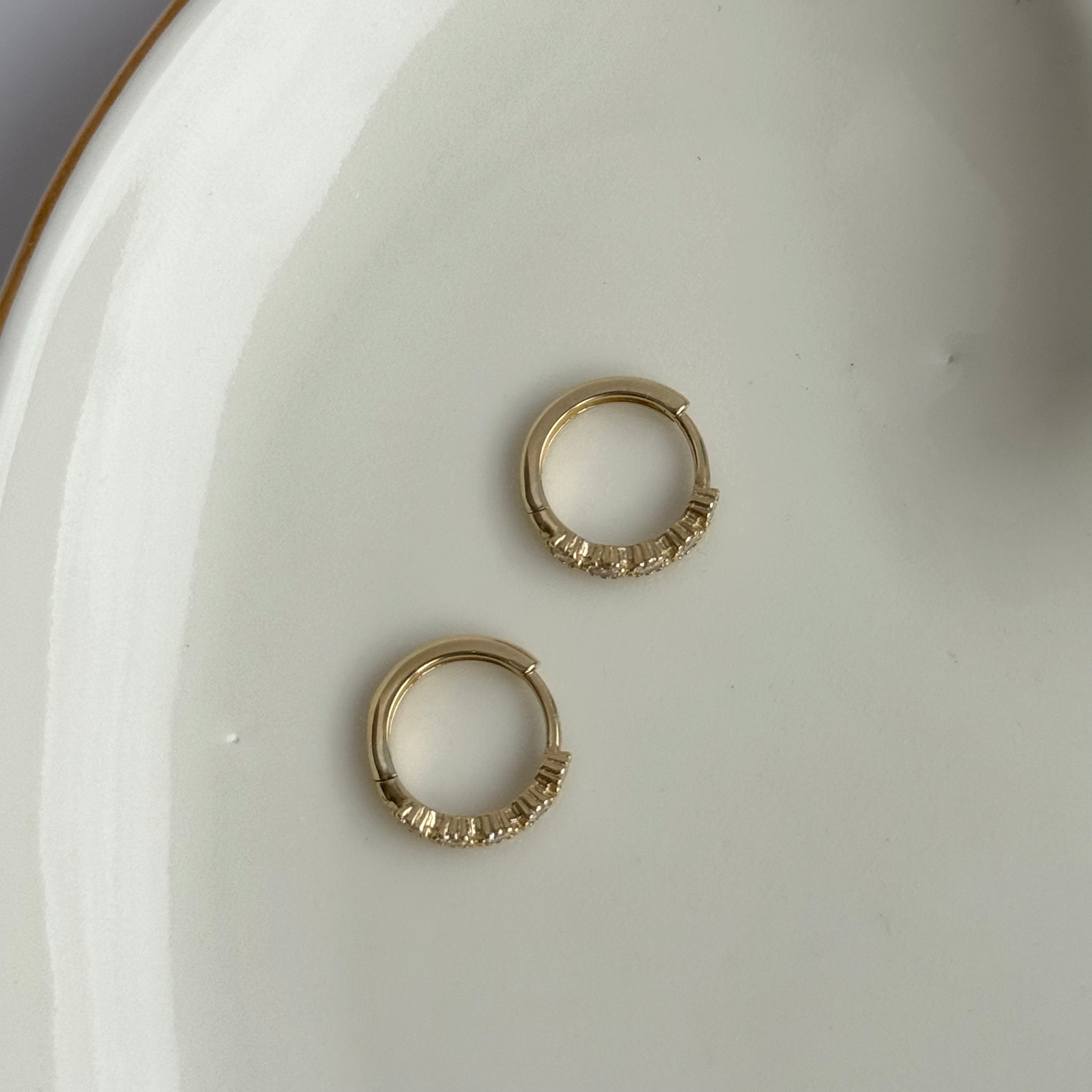 Boucles d'oreilles dentelle