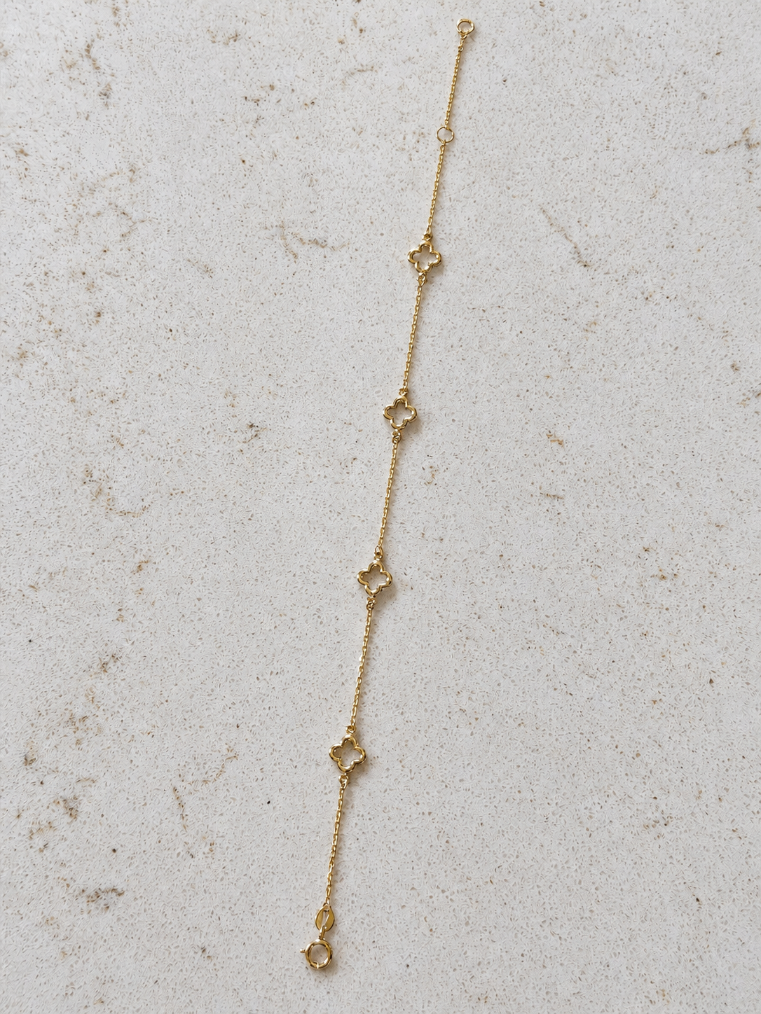 Bracelet trèfles minimaliste