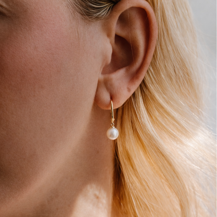 Boucles perles pendantes