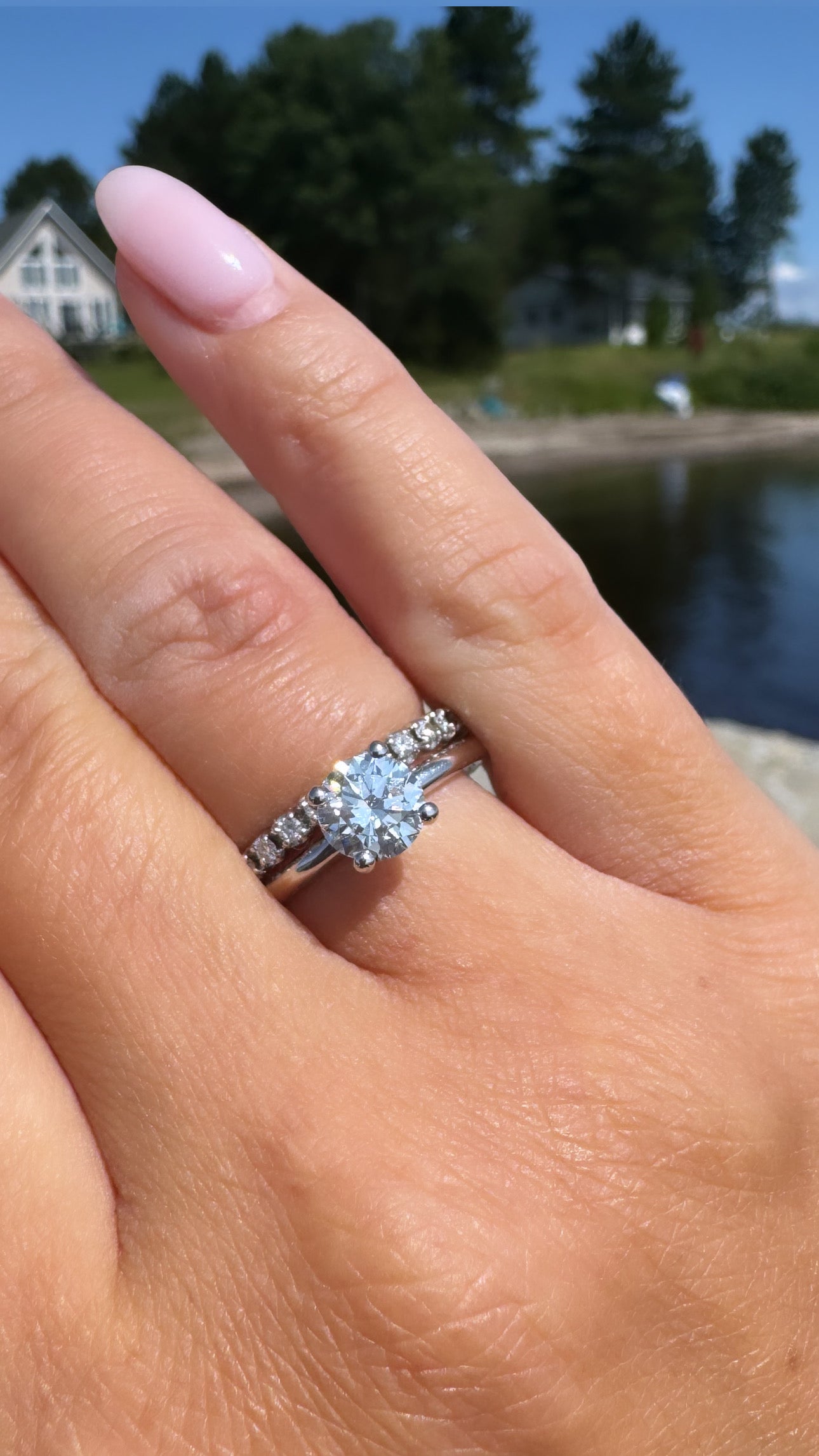 Bague Véronique (diamant rond)