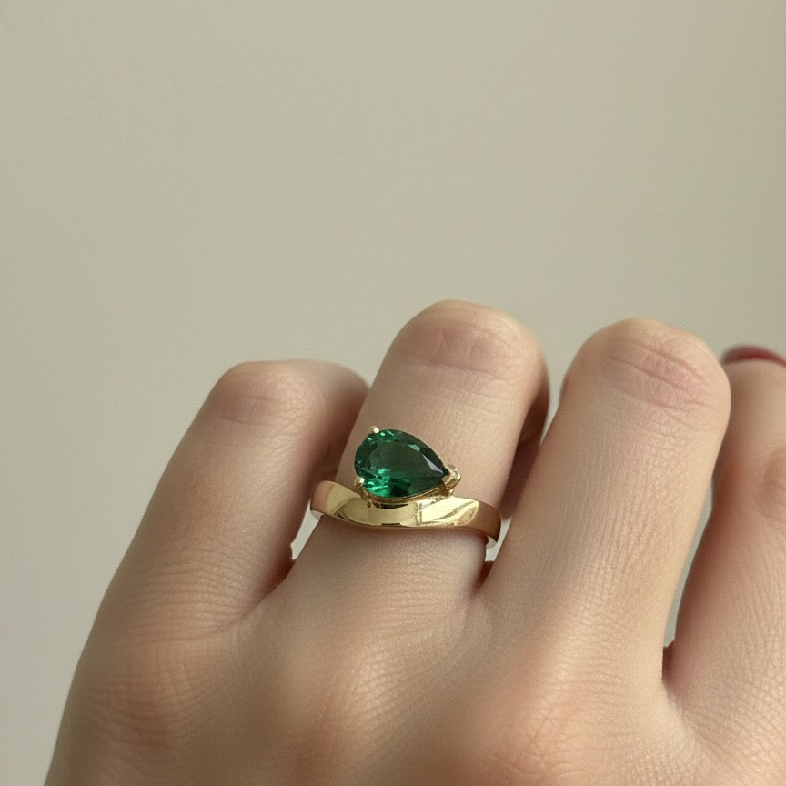 Bague Julia (émeraude)