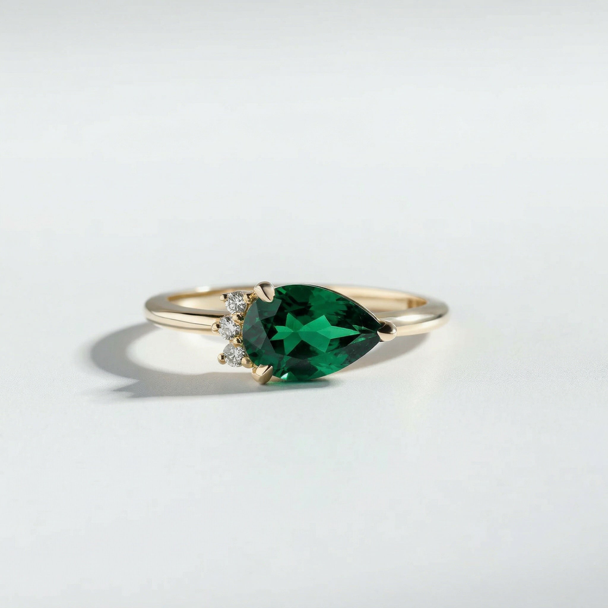 Bague Rosalie (Émeraude)