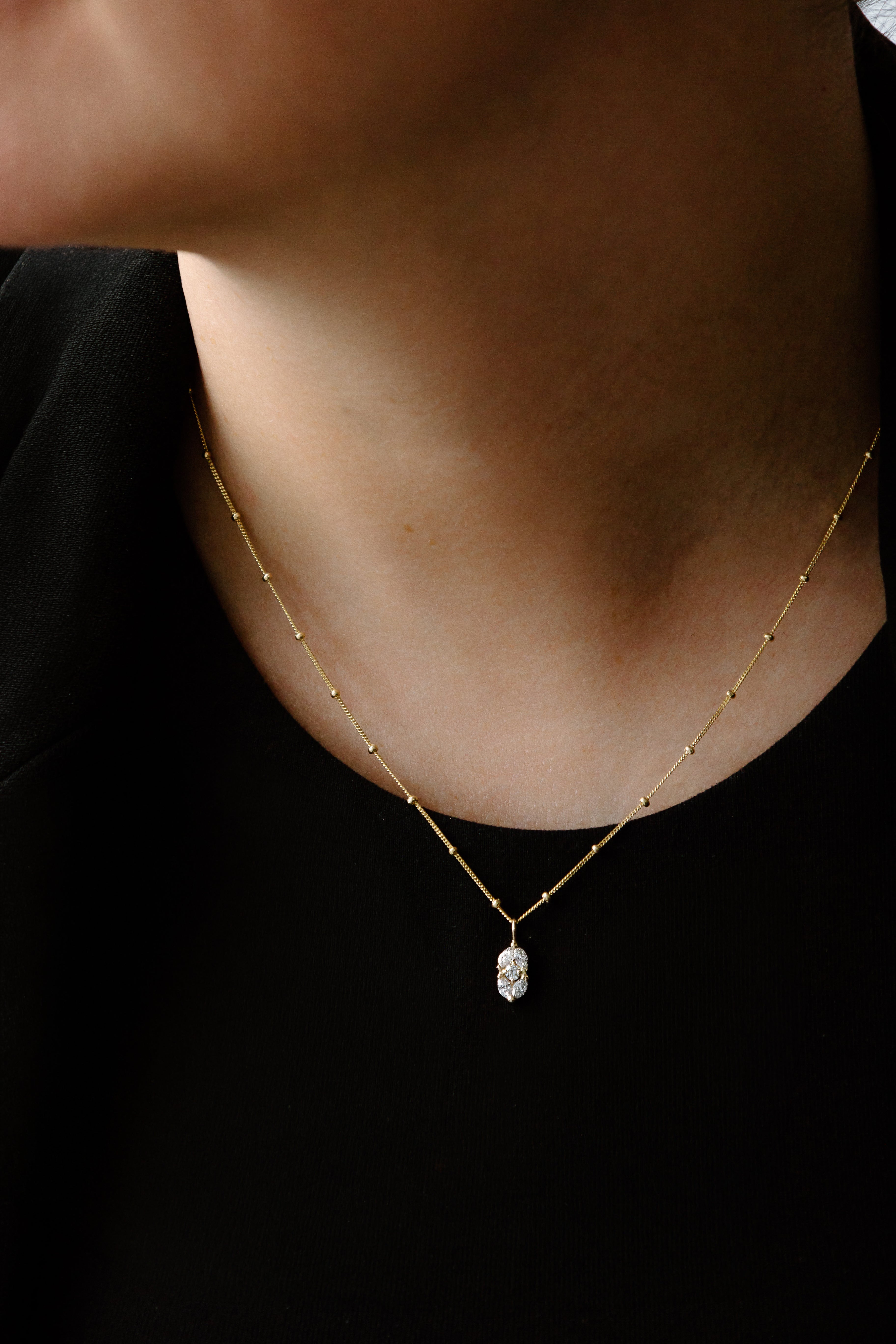 Pendentif monarque (création unique)