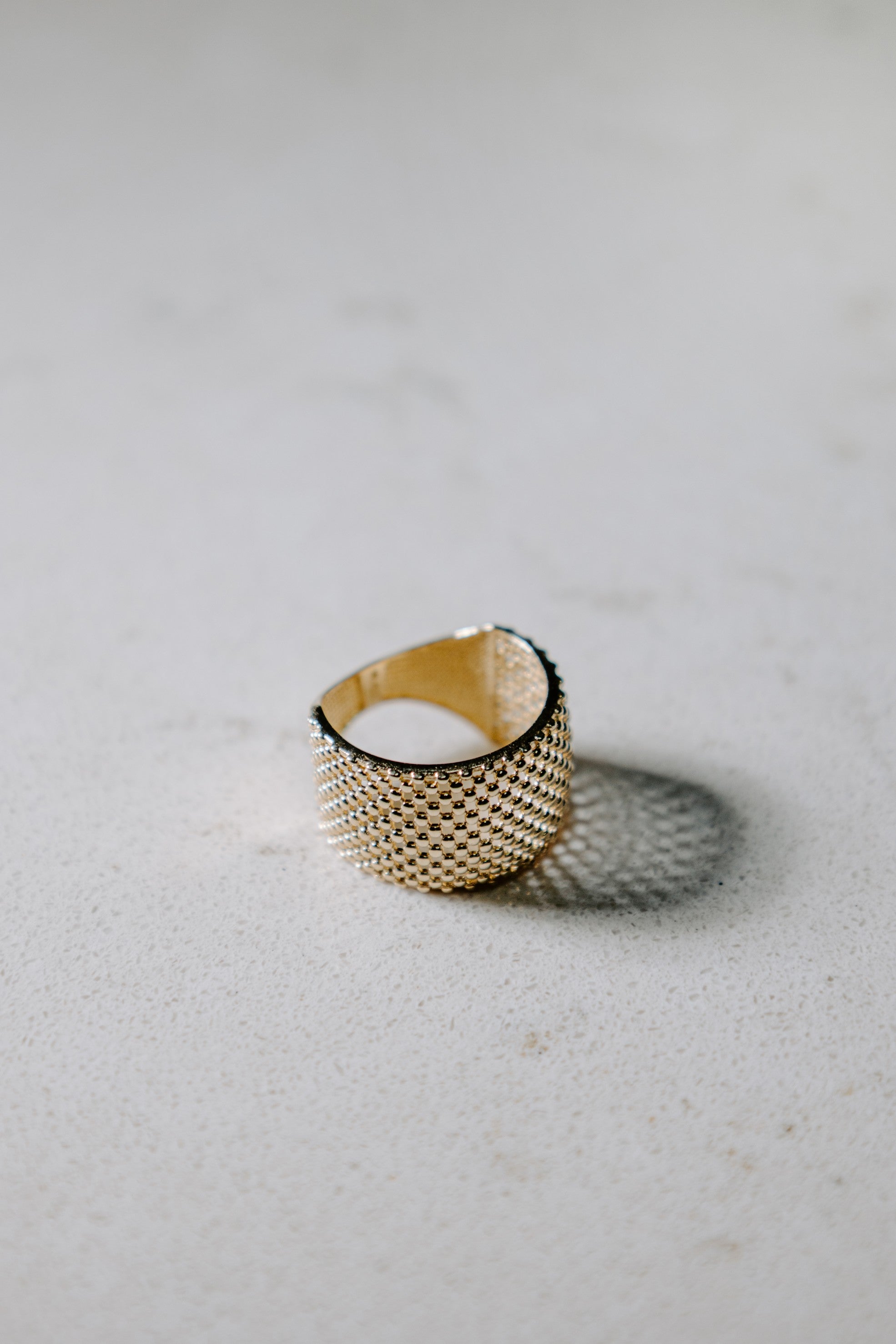 Bague ajourée - Large