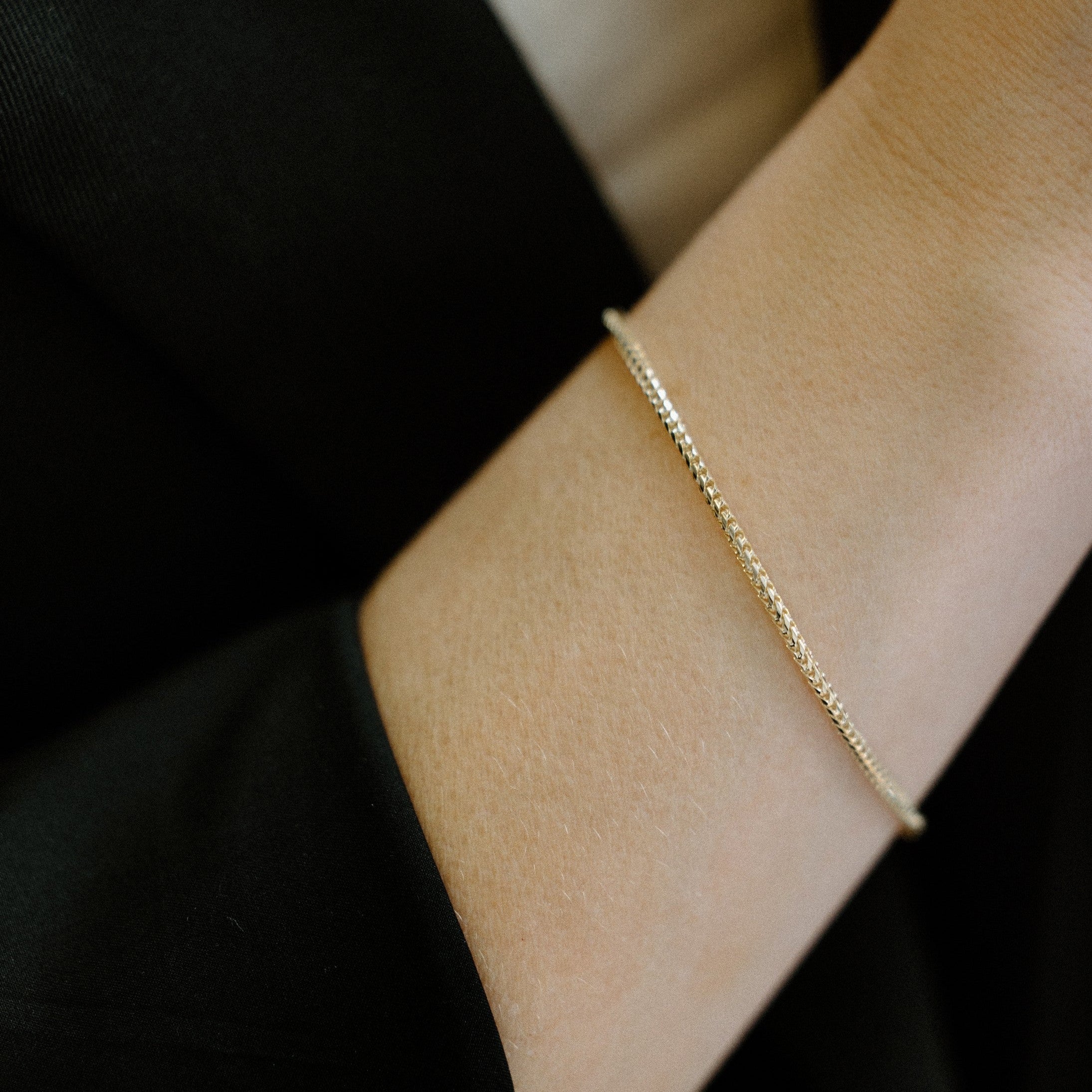 Bracelet maillons franco rond