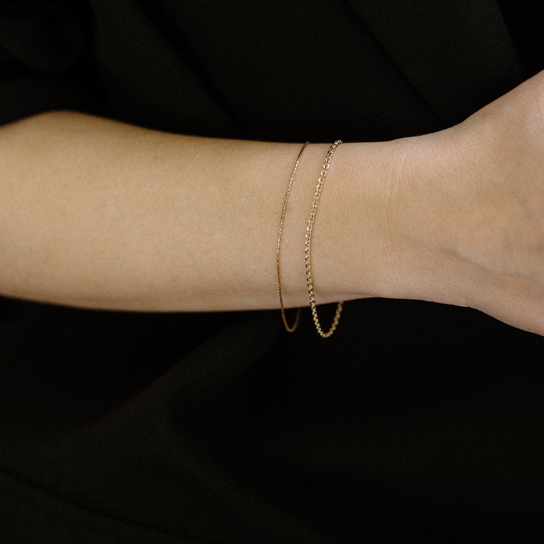 Bracelet rolo - or jaune