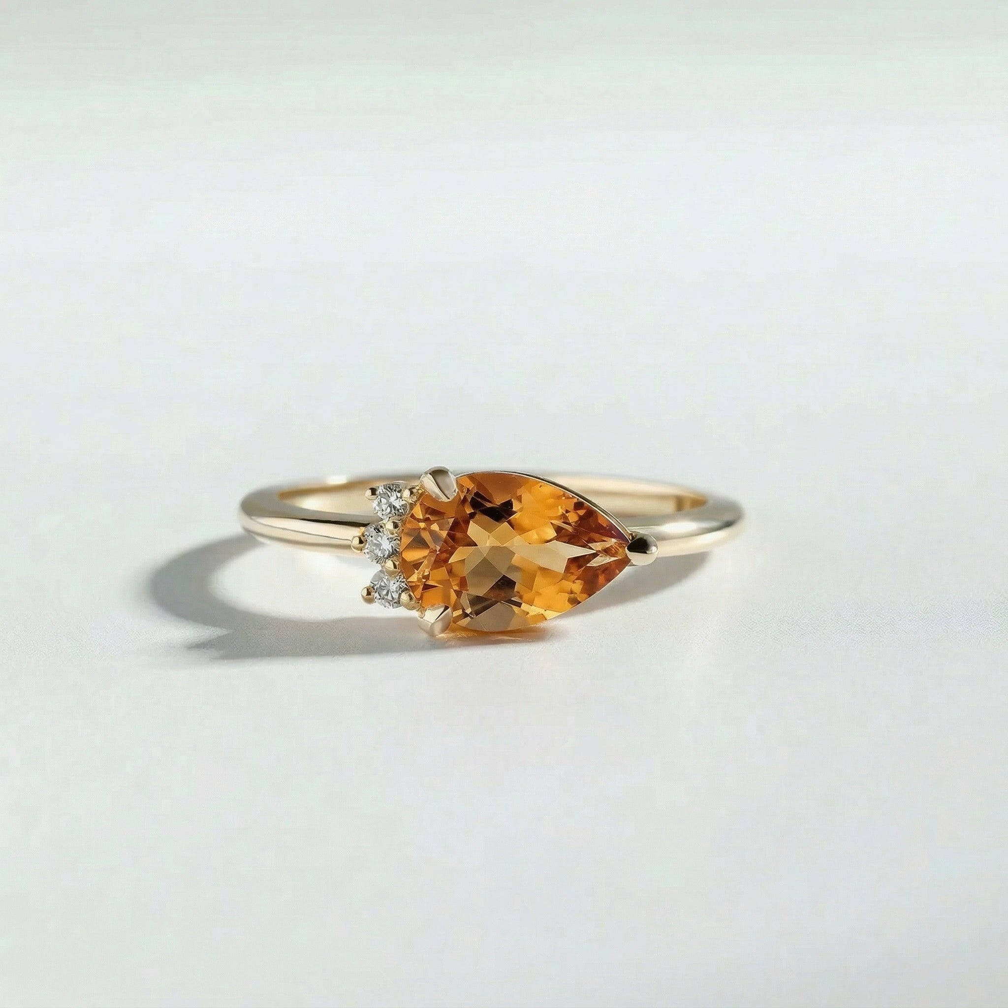 Bague Rosalie (Citrine)