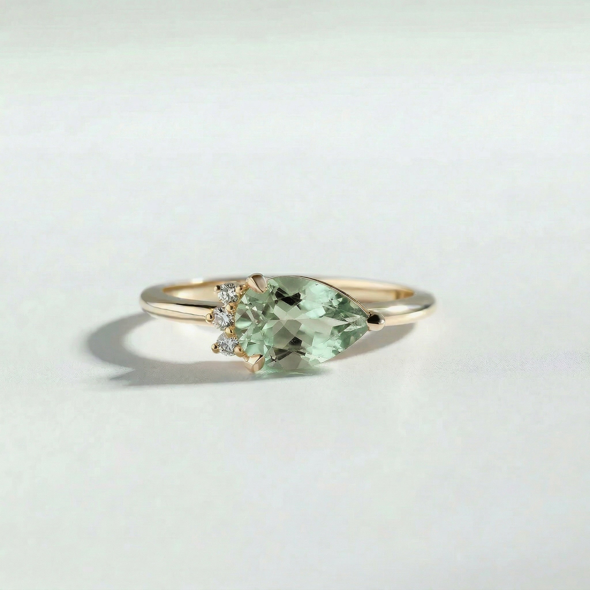 Bague Rosalie (Prasiolite)